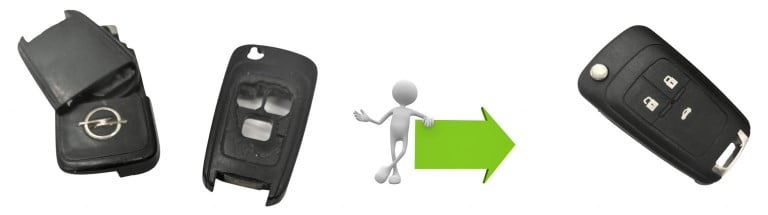 Reparación mandos de coche